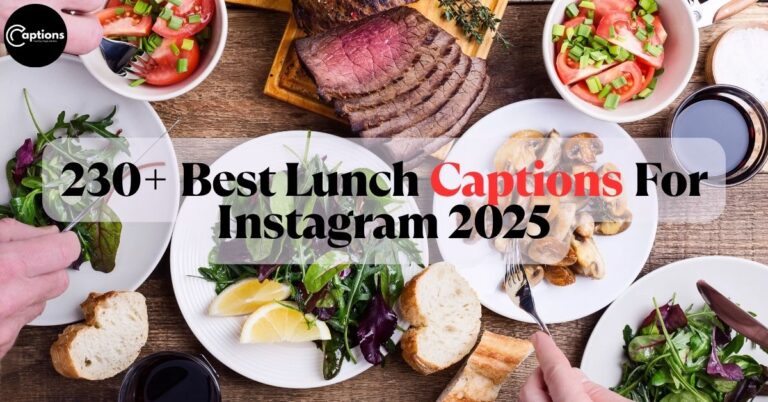 Lunch Captions For Instagram