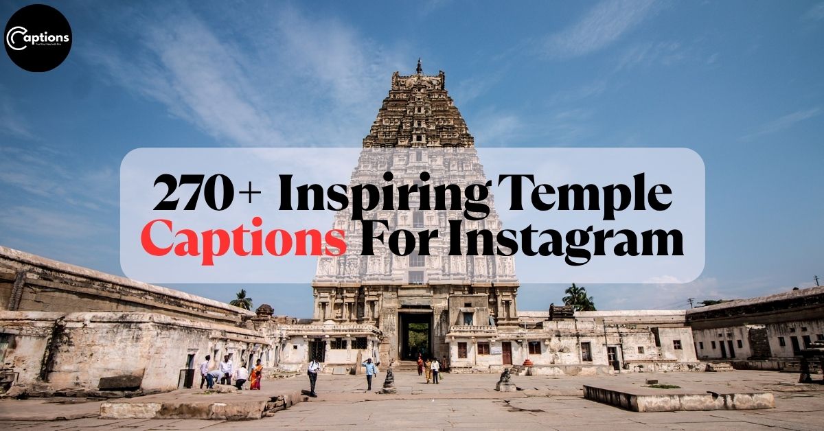 Temple Captions For Instagram